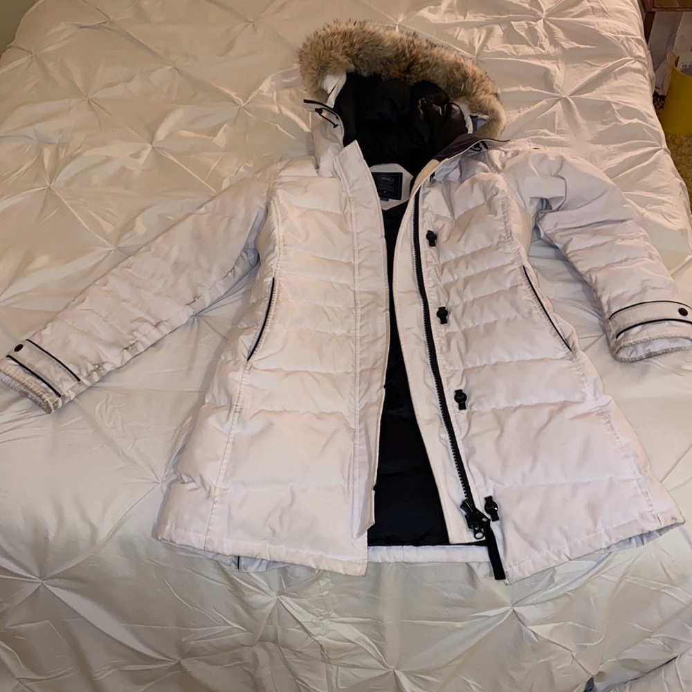 Whit Canada goose jacket